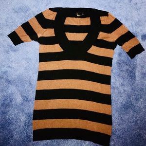 Bergdorf Goodman Theory Thin Striped Sweater